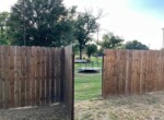 Back Yard Park Fence 1